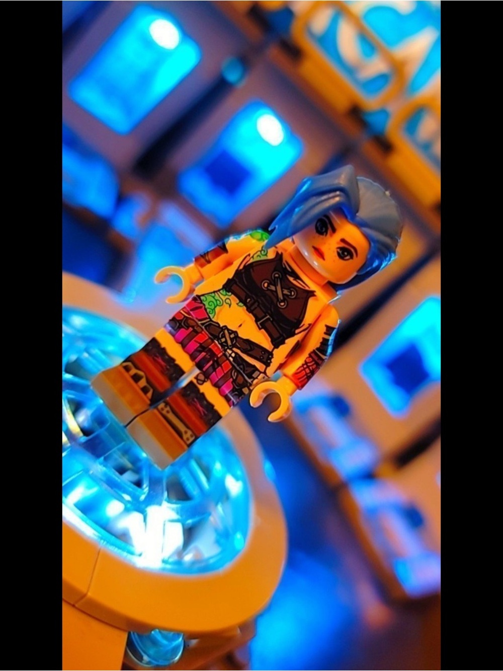 Arcane Jinx Minifigure Lego Compatible